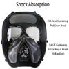Sutekus M04 Airsoft Mask Full Face Skull CS Mask with Fan (2 Fans) view 4