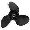 ARKDOZA 14x19 Outboard Propeller for Suzuki DF70/80/90/100/115/140HP 3 Blade 15 Spline RH Aluminum view 2