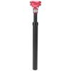 Keenso Seat Post 27.2mmx350mm, SPS-405 Aluminium Alloy Suspension Seat Post Tube for Mountain 27MM(Black & red) view 1