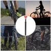 Keenso Seat Post 27.2mmx350mm, SPS-405 Aluminium Alloy Suspension Seat Post Tube for Mountain 27MM(Black & red) view 4
