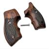 Premium Gun Grips  Rosewood Low Profile Half Wrap J-Frame Style Grips view 2