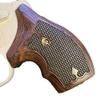 Premium Gun Grips  Rosewood Low Profile Half Wrap J-Frame Style Grips view 4
