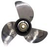 ARKDOZA 13 1/4x17 Stainless Steel Propeller for Honda 15 Spline Tooth 60-130hp RH BF60 BF75 BF90 BF115 BF130HP Outboards view 2