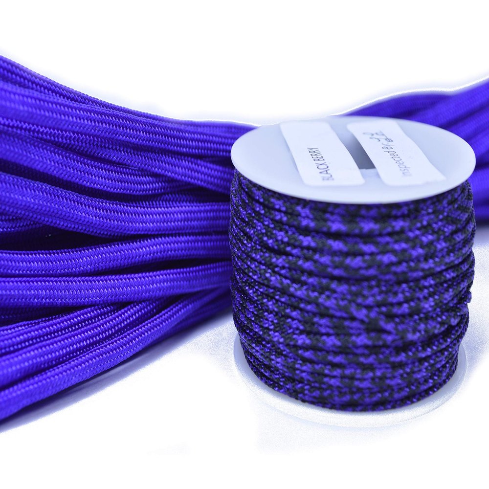 BlackBerry Accent Combo Kit - Includes 125' Spool of BlackBerry Micro Cord (1.18mm) and 50' of Acid Purple 550 Paracord