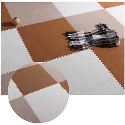 ALGFree Baby Children Foam Puzzle Exercise Mat Interlocking Floor Mats Waterproof Non-Slip Bedroom School Protective Flooring, 1cm Thick, 5 Colour (Color : E, Size : 30x30x1cm-30pcs)