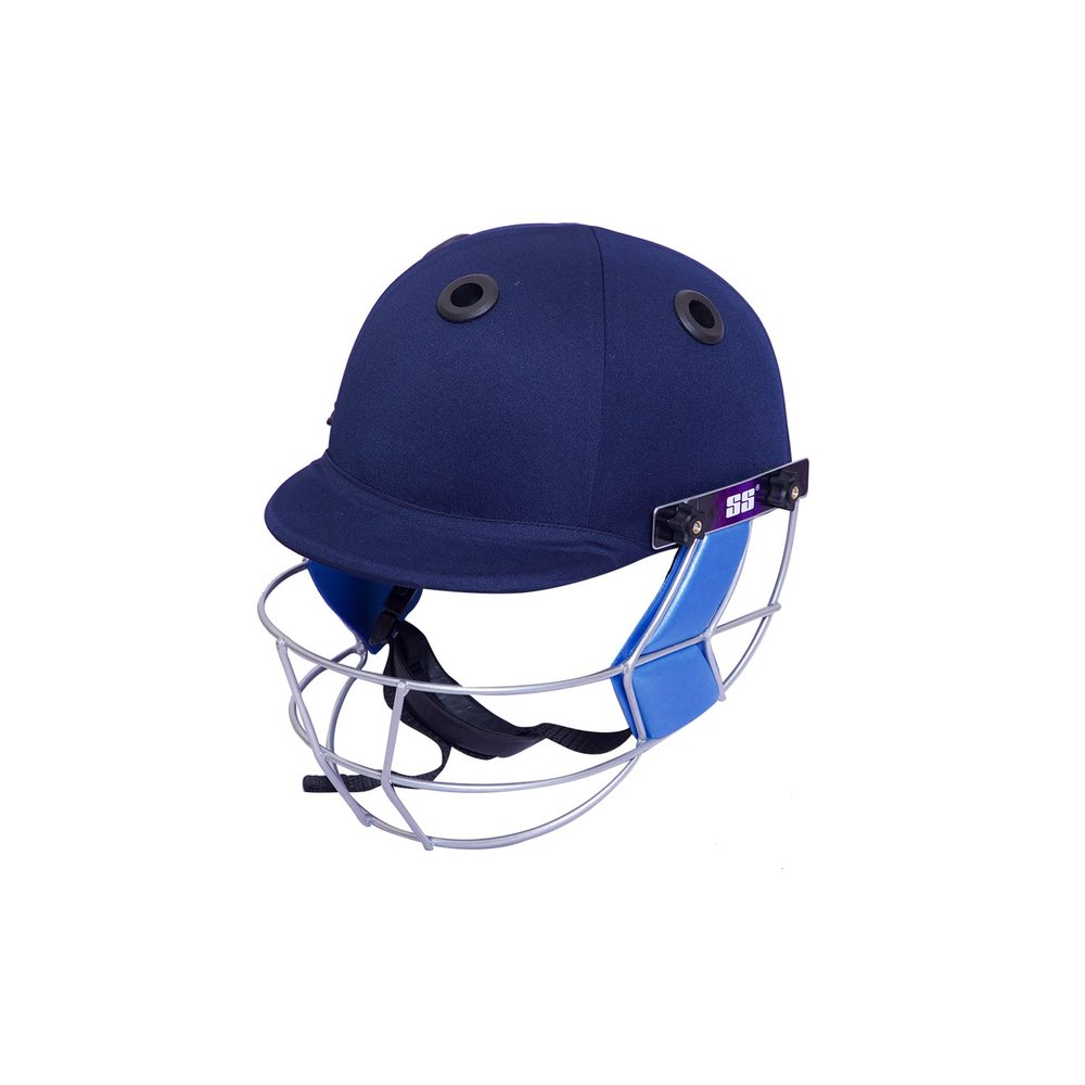 SS Gutsy Cricket Helmet - Men's (Navy Blue Color) - Large Size