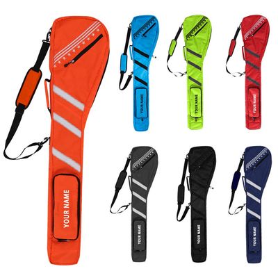 Big Teeth Golf Sunday Bag, Small Golf Bag Lightweight, Par 3 Golf Bag for A Few Clubs Driving Range, Practice with Carry Shoulder Strap Foldable Multi-Colour