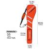 Big Teeth Golf Sunday Bag, Small Golf Bag Lightweight, Par 3 Golf Bag for A Few Clubs Driving Range, Practice with Carry Shoulder Strap Foldable Multi-Colour view 2
