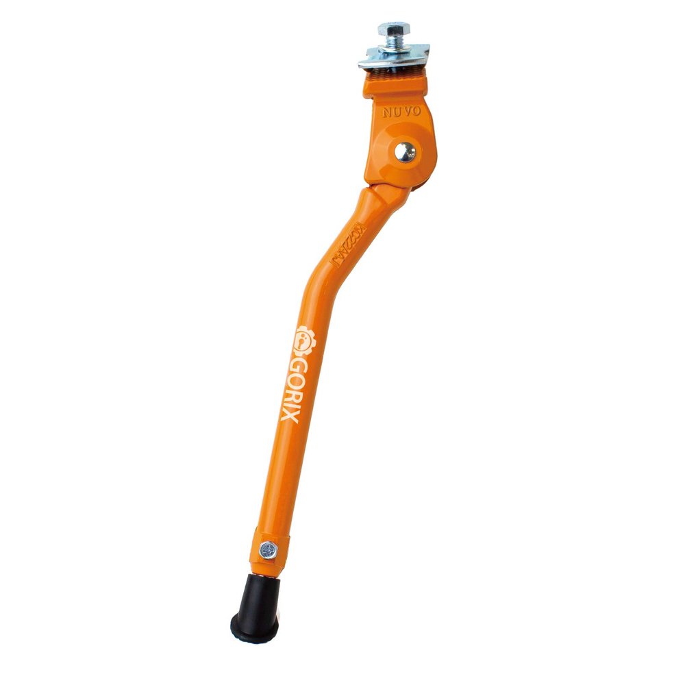 GORIX Bike Kickstand Side Road Mountain Bicycle Adjustable Portable (GX-KC22AAJ-Z(Global Edition)) (Orange)