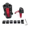 HTTMT- Universal 22mm 25mm 28mm Motorcycle Bicycle Adjustable Durable Handlebar Cup Holder Mount Easy Install On Handlebar Mirror Stock Stroller [P/N: GZSP-SP-014] view 4