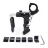 HTTMT- Universal 22mm 25mm 28mm Motorcycle Bicycle Adjustable Durable Handlebar Cup Holder Mount Easy Install On Handlebar Mirror Stock Stroller [P/N: GZSP-SP-014] view 1