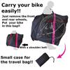 GORIX Bike Travel Bag Case Carry Transport Storage Luggage Road Mountain Bicycle (GX-Ca2(Global Edition)) (Celeste) view 3