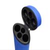 2x2 Hard Oval Pool Cue Billiard Stick Carrying Case (Several Colors Available) (Blue(New2)) view 3