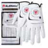 Golf Gloves Men Right Handed Golfer 2 Pack - 100% Cabretta Leather, Mens Golf Glove, All Weather Grip (Medium) view 1