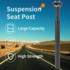 Keenso Seat Post 27.2mmx350mm, SPS-405 Aluminium Alloy Suspension Seat Post Tube for Mountain 27MM(Black) view 2