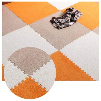 ALGFree Baby Children Foam Puzzle Exercise Mat Interlocking Floor Mats Waterproof Non-Slip Bedroom School Protective Flooring, 1cm Thick, 5 Colour (Color : B, Size : 60x60x1cm-9pcs)