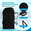 BLOCKSURF Bodyboard Bag | Holds Up to Two 42" Boards | Heavy-Duty Waterproof Design | Adjustable Backpack & Crossbody Straps | Extra Storage Pockets for Gear view 4