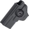 Evike Airsoft - EMG Matrix Hardshell Adjustable Holster for SAI BLU Series Airsoft Pistols (Color: Black/No Attachment) view 2