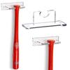 Better Display Cases Mini Baseball Bat (Medium or Large Mini Bat) Display Vertical Wall Mount (A052-A) view 1