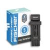 fischer 50385 Folding Lock, Black, 110 cm view 2