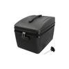 FISCHER 50396 Insulated Pannier Rack Box, Keeps Food Hot or Cold, 16 L Capacity, Load Capacity 10 kg, Easy to Assemble and Disassemble on The Pannier Rack, Black view 3
