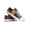 FOCO Minnesota Vikings NFL Womens Camo Low Top Canvas Shoes - 7