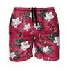 FOCO NFL Arizona Cardinals Mens Hibiscus Slim Fit 5.5" Swim Suit Swimming TrunksHibiscus Slim Fit 5.5" Swim Suit Swimming Trunks, Team Color, XXL view 1