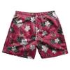 FOCO NFL Arizona Cardinals Mens Hibiscus Slim Fit 5.5" Swim Suit Swimming TrunksHibiscus Slim Fit 5.5" Swim Suit Swimming Trunks, Team Color, XXL view 2