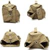 Multifunctional Military Tactical Style Canvas Backpack, Outdoor Sports Gym Bag, Men Hiking Camping Backpack view 2