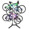 RaxGo Bike Garage Storage Rack, 4 Bicycle Garage Floor Stand, Adjustable, Freestanding, Adjustable Hooks, For Mountain & Road bicycles, Universal For Indoor Use view 1