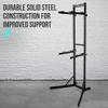 RaxGo Bike Garage Storage Rack, 4 Bicycle Garage Floor Stand, Adjustable, Freestanding, Adjustable Hooks, For Mountain & Road bicycles, Universal For Indoor Use view 4