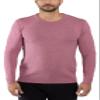 X RAY Mens Crew Neck Sweater Slim Fit Midweight Pullover Sweater for Men for Casual Dressy Wear (Big & Tall Available), Heather Raspberry, XX-Large view 1
