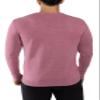 X RAY Mens Crew Neck Sweater Slim Fit Midweight Pullover Sweater for Men for Casual Dressy Wear (Big & Tall Available), Heather Raspberry, XX-Large view 2