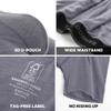 BAMBOO COOL Men's Ultra Breathable Underwear,No Riding Up Boxer Briefs with ComfortFlexible Waistband,Multipack view 4