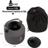 REDCAMP 0.9L Small Outdoor Camping Kettle, Aluminum Water Pot with Carrying Bag, Compact Lightweight Tea Kettle view 2