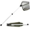 YVLEEN Kids Fishing Net for Lakes - Minnow Nets for Kids - Aluminum Collapsible Telescopic Fishing Pole Handle and Nylon Mesh Small Fishing net - Butterfly Nets for Kids Outdoor Playing view 1