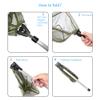 YVLEEN Kids Fishing Net for Lakes - Minnow Nets for Kids - Aluminum Collapsible Telescopic Fishing Pole Handle and Nylon Mesh Small Fishing net - Butterfly Nets for Kids Outdoor Playing view 4
