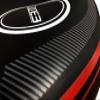 Zone3 Neoprene Swim Cap (Black/Red, X-Small) view 2