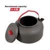REDCAMP 1.4L Medium Outdoor Camping Kettle, Aluminum Water Pot with Carrying Bag, Compact Lightweight Tea Kettle view 4