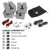 WOOWAVE Canoe Carrier Deluxe Carrier Kit Universal Soft Standard Foam Block for Roof Racks Car-Top Replacement with Tie-Downs, 6 inches view 3