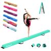 FBSPORT 8ft Balance Beam: Folding Floor Gymnastics Equipment for Kids Adults,Non Slip Rubber Base, Gymnastics Beam for Training, Practice, Physical Therapy and Professional Home Training view 1