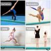 FBSPORT 8ft Balance Beam: Folding Floor Gymnastics Equipment for Kids Adults,Non Slip Rubber Base, Gymnastics Beam for Training, Practice, Physical Therapy and Professional Home Training view 2