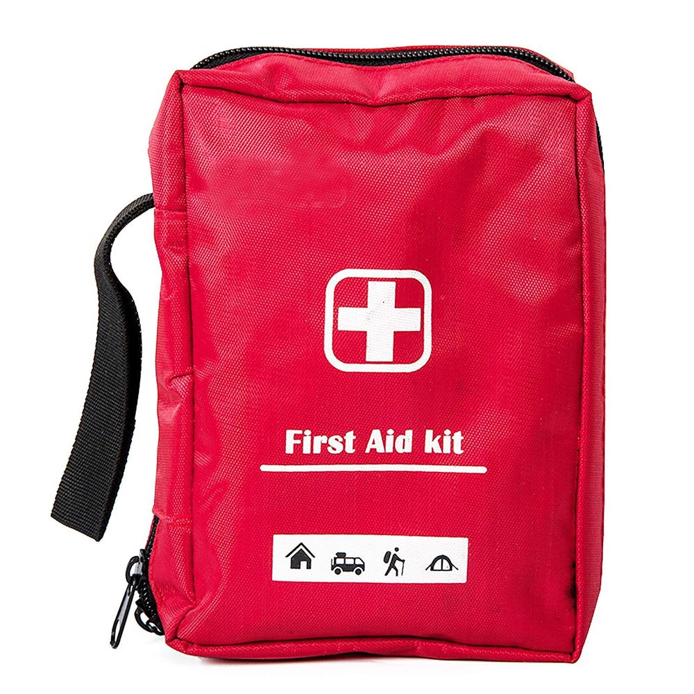 JUNELILY Emergency First Aid Kit Camping Hiking Home (Heavy Duty or Lightweight Set) (Heavy Duty Emergency Aid Kit)