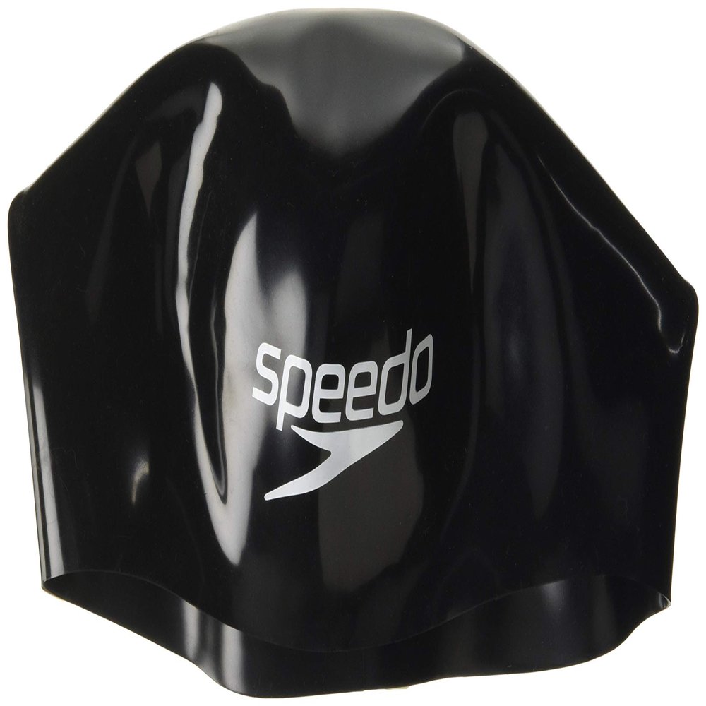 Speedo Unisex's Fastskin Cap Swimming, Black/White, M
