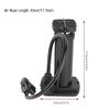 Keenso Portable Foot Pump Foot Pump Mini Portable High Pressure Floor Inflator Tire Air Pump(Black) view 3