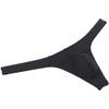 JAXFSTK Men's Smooth Bikini Thong Underwear Low Rise Bulge Pouch T-back Sexy Tangas Panties Black XL view 2