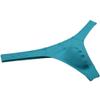 JAXFSTK Men's Smooth Bikini Thong Underwear Low Rise Bulge Pouch T-back Sexy Tangas Panties Light Blue Large view 2