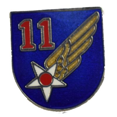 11TH AIR FORCE PIN OR HAT PIN - Size 3/4" - VETERAN OWNED BUSINESS