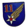 11TH AIR FORCE PIN OR HAT PIN - Size 3/4" - VETERAN OWNED BUSINESS view 1