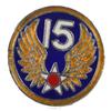 15TH AIR FORCE PIN OR HAT PIN - Size 3/4" - VETERAN OWNED BUSINESS view 1